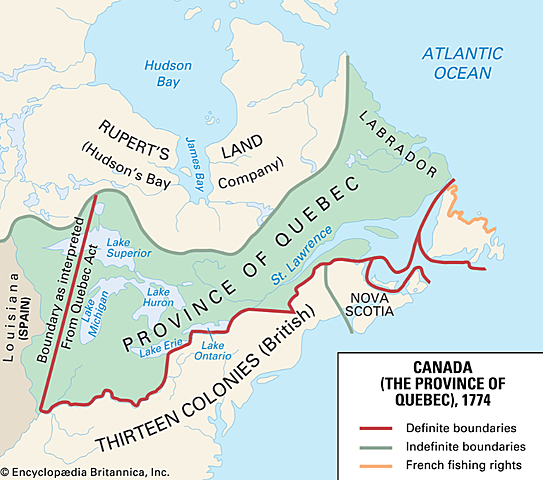 1774;  Quebec Act