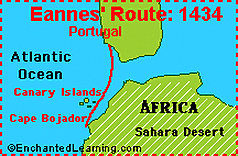 Portugal Passes Cape Bojador