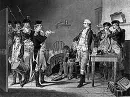 Benedict Arnold turns traitor