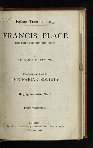 La ley inglesa de Francis Place