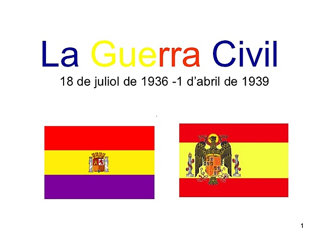 Guerra civil a Espanya.