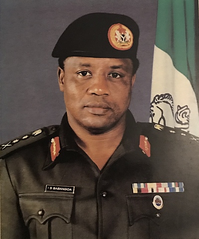 Gen. Ibrahim Babangida head of state