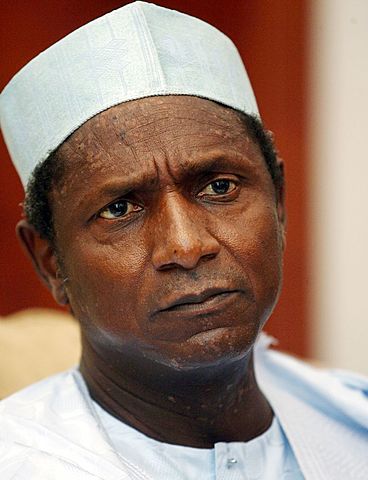 Umaru M. Yar'Adua elected president