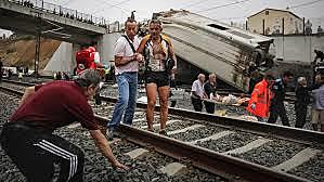 accident ferroviari Santiago de Compostela