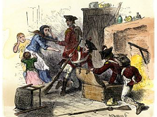 1765, The Quartering Act Was Passed