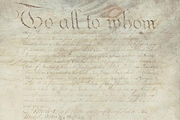 March 1, 1781, The Articles of Confederation