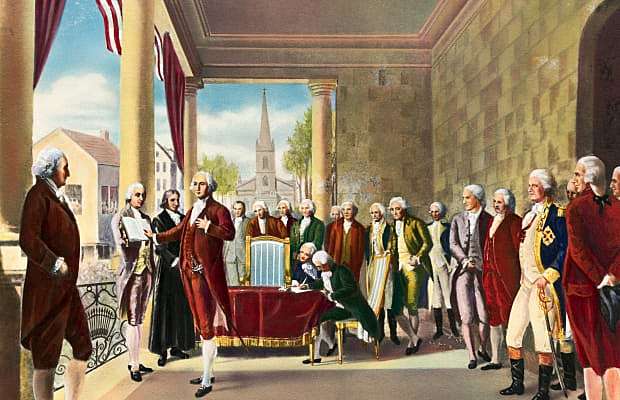 Presidential Inauguration of George Washington