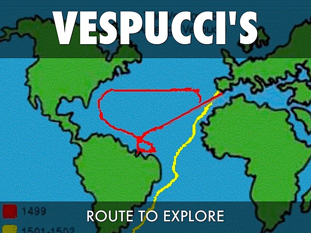 Amerigo vespich- sail to Spain