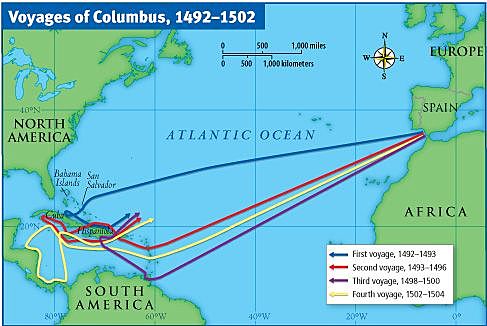 christopher columbus -spain