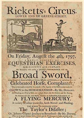 Circo de John Bill Ricketts EUA