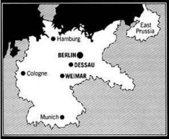 Fundación de la república de Weimar