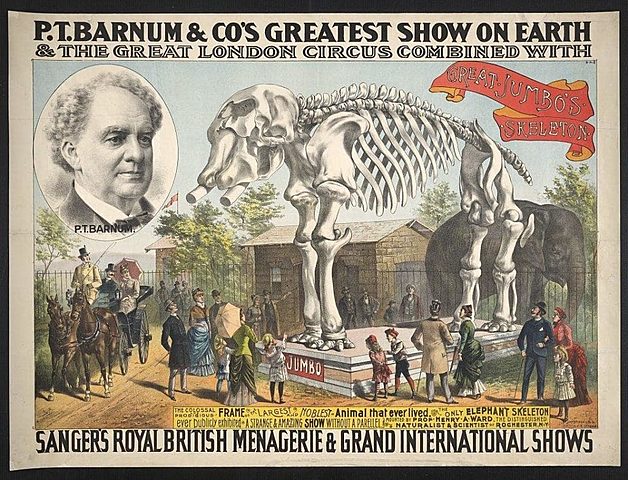 Circo P.T. Barnum, Menagerie & Circus