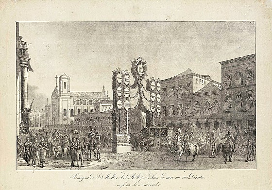 Chegada da família real