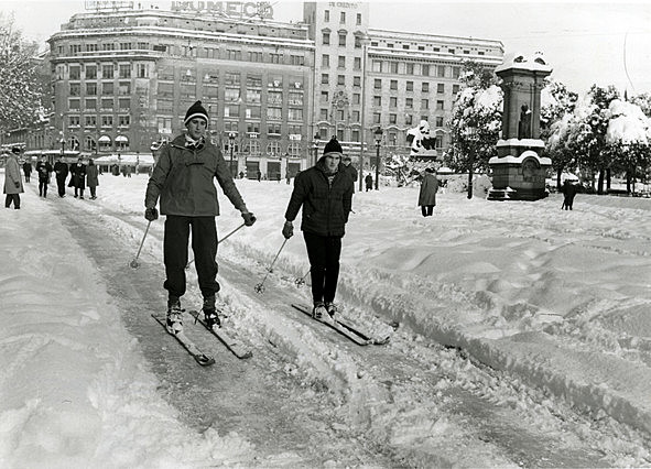 La gran nevada a Barcelona (Climàtic)
