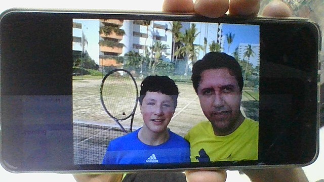 comencé a participar en torneos de tenis