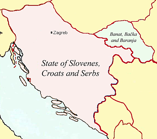 DRŽAVA SLOVENACA, HRVATA I SRBA --> KRALJEVINA SRBA, HRVATA I SLOVENACA
