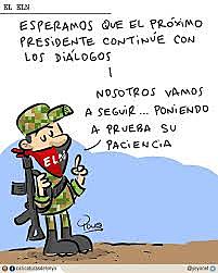 Continuación diálogos con el ELN
