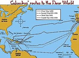 Christopher Columbus sailed for Spain