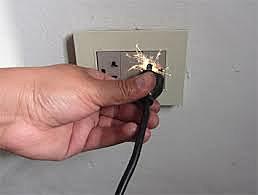 chispas de los interruptores eléctricos producían radiaciones