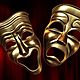 Mascaras de teatro comedia drama