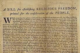 Virginia Statute for Religious freedom
