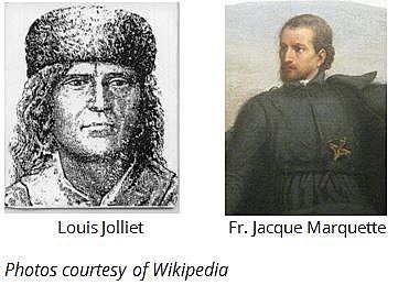 Louis Joliet and Jacques Marquette