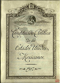 Constitución Política de los Estados Unidos Mexicanos