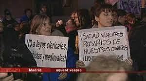 Reforma de la Llei d'Avortament.