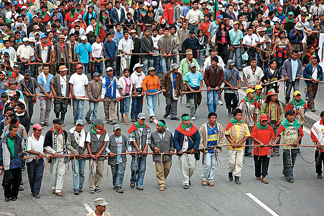 Minga indígena 2008