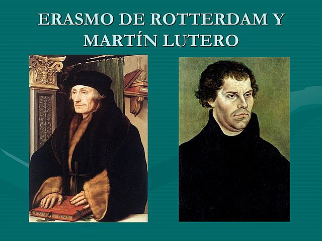 Erasmo de Rotterfor - Martin Lutero