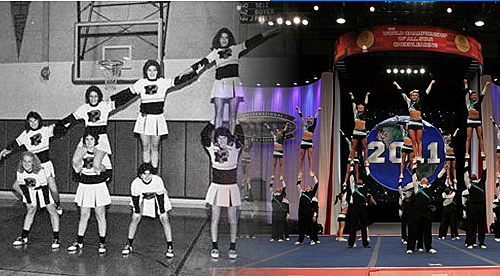 Primeros campeonatos de porristas