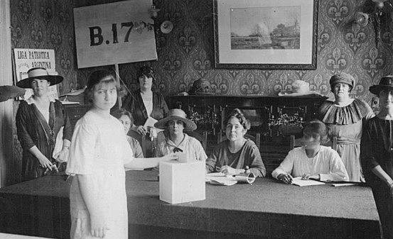 JULIETA LANTERI La primera mujer que votó en Sudamérica