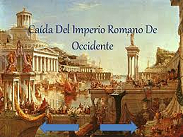 Caída del imperio Romano