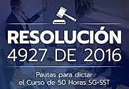 Resolución 4927