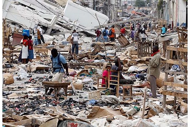 Séisme destructeur en Haïti d'une magnitude de 7