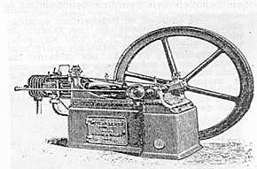 Primer intento de máquina térmica de combustión interna