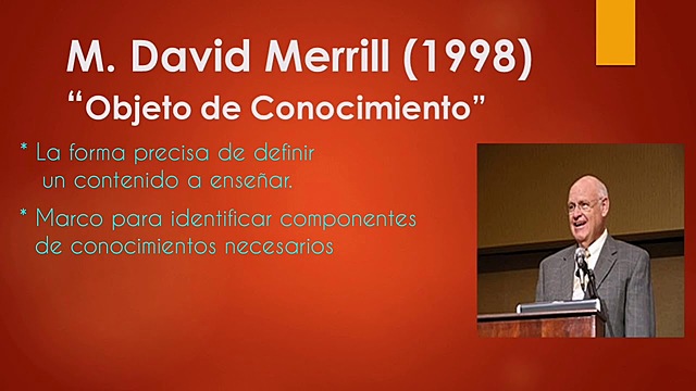 MERRIL REPLANTEA SUS OBJETOS DE CONOCIMIENTO