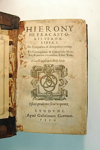 Contagione et contagiosis morbit et eorum curatione