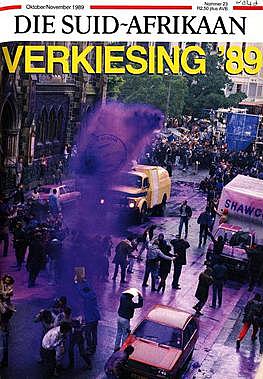 Protestation anti-apartheid Purple Rain en Afrique du Sud