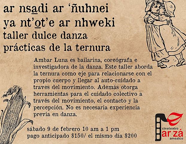 Dulce Danza Prácticas de la  ternura