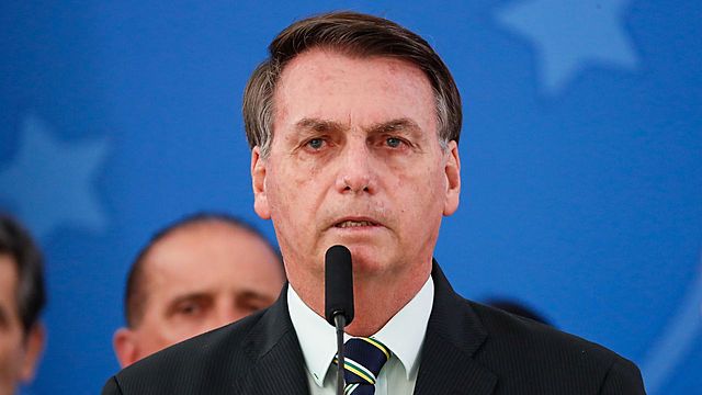 Jair Bolsonaro, president del Brasil.