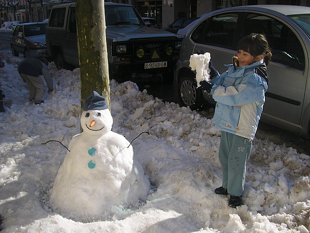 EL MEU PRIMER COP A LA NEU