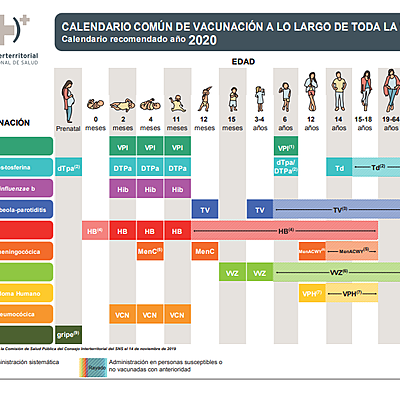 Timeline: Vacunación Triple Vírica (TV)