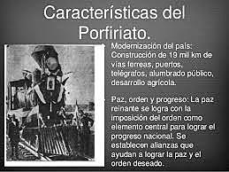 Gobierno de Porfirio Díaz
