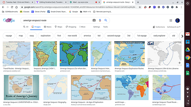 Amerigo Vespucci- Sailed for Spain