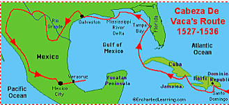 Alvar Nunez Cabeza de Vaca for Spain