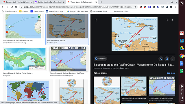 Vasco Nunez De Balboa sailed for Spain