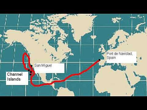 Juan Cabrillo Sailed for Spain