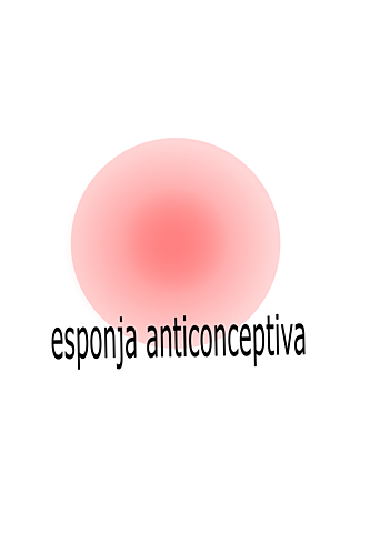 esponja anticonceptiva