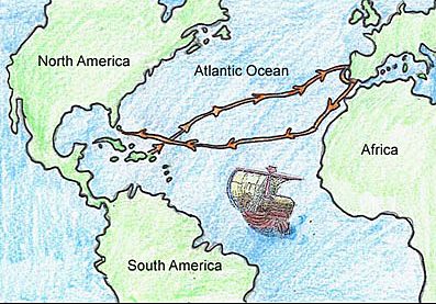 Christopher Colmbus sailed for Spain